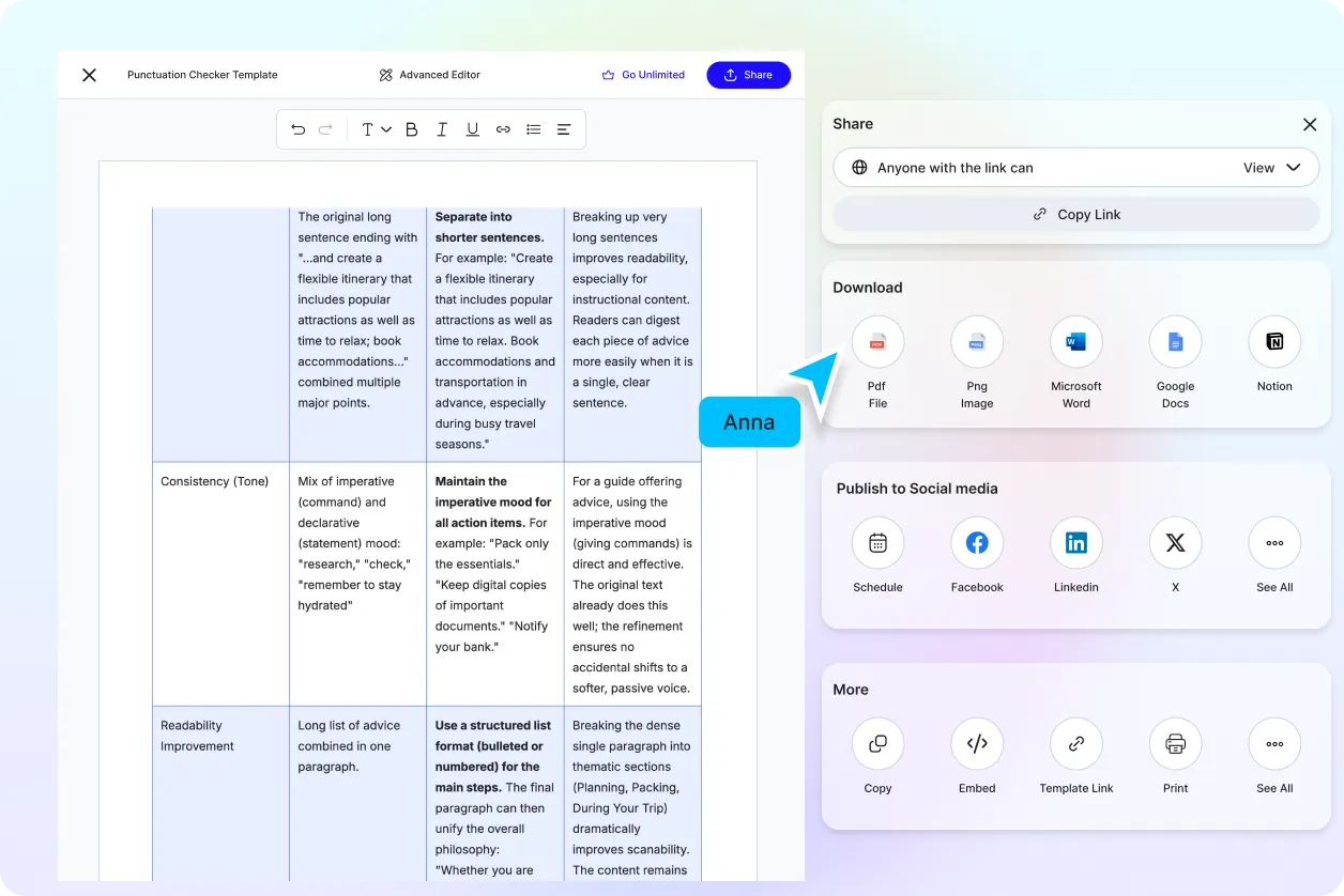 Free AI Punctuation Checker, AI Punctuation Checker Tool Online [ No Signup ]